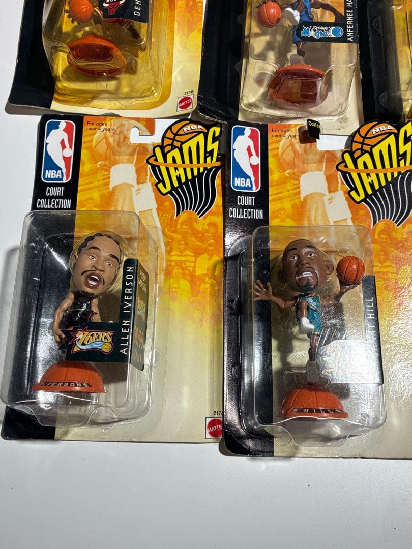 90‘s NBA JAMS フィギュア ロッドマン アイバーソン ロビンソンなど