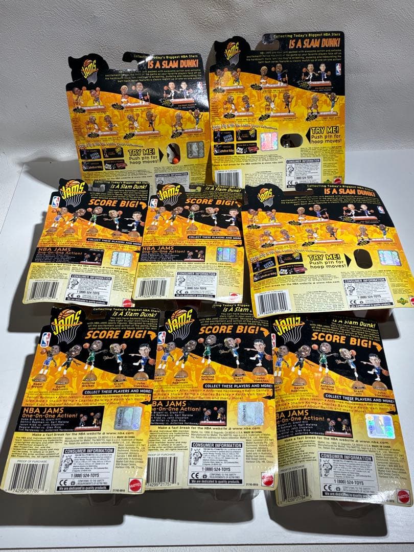 90‘s NBA JAMS フィギュア ロッドマン アイバーソン ロビンソンなど