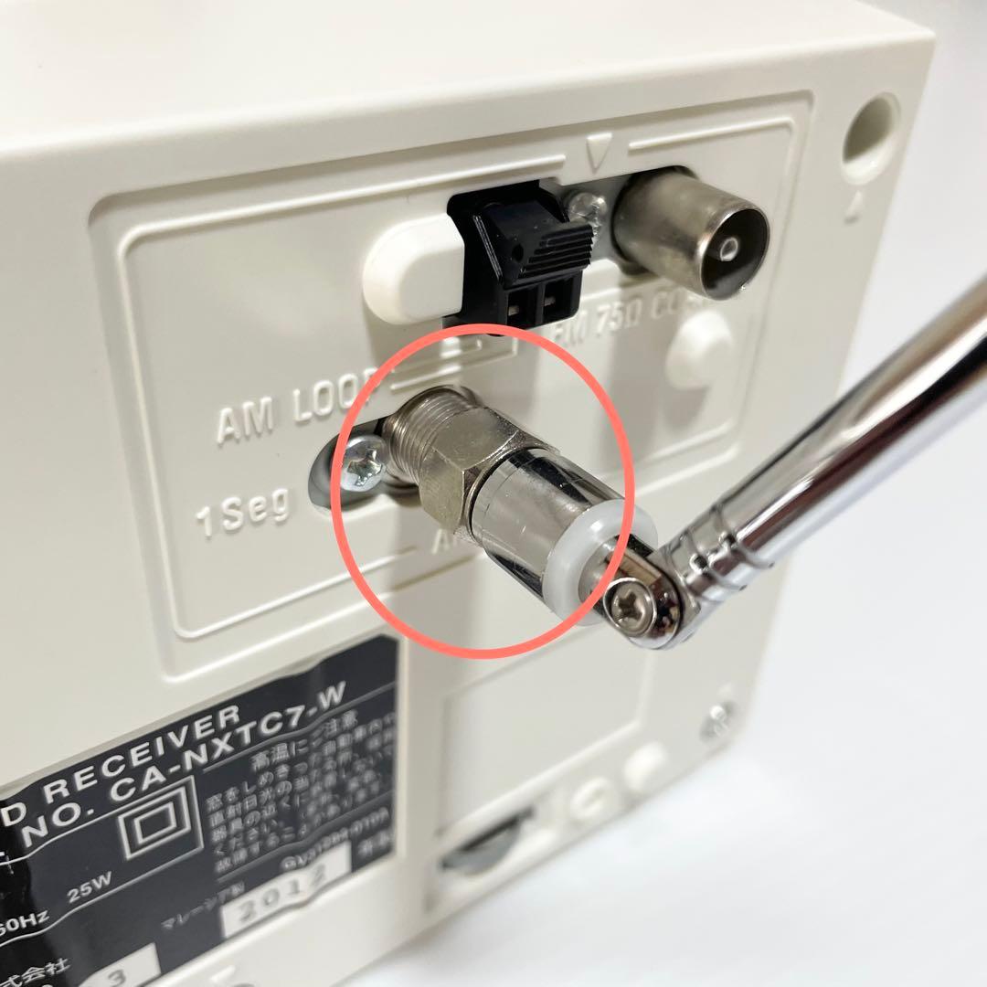 ビクター ワンセグ対応 ミニコンポ NX-TC7-W 2012年製