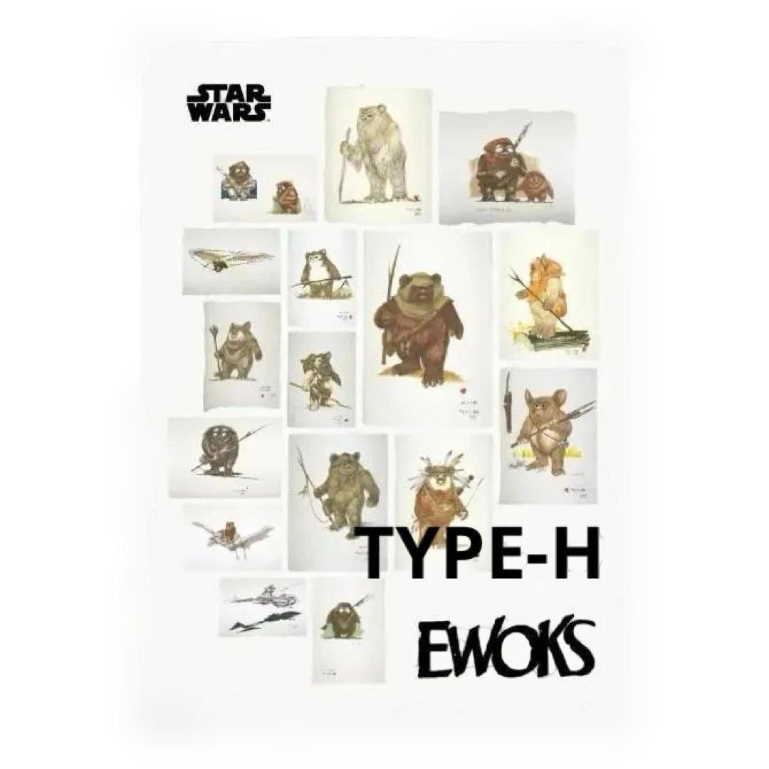 STAR WARS「EWOKS」②ラスト賞ウィケットBIGぬいぐるみ＆下位賞4個