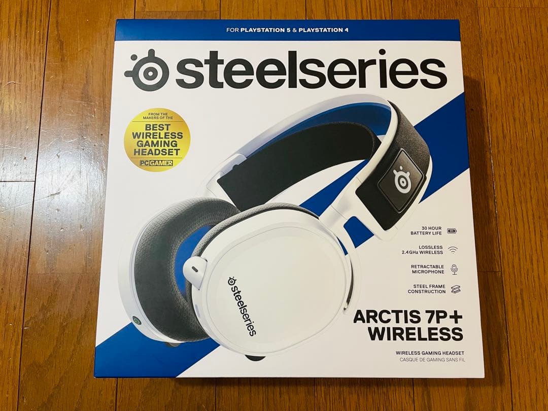 【正規・美品】steelseries ARCTIS 7P+ ワイヤレスヘッドホン