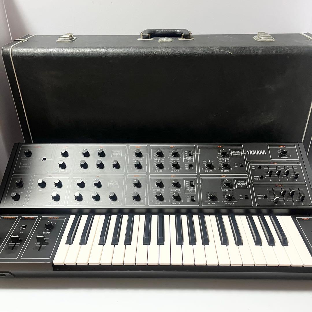 YAMAHA CS-15 名機 アナログシンセサイザー 純正ハードケース付属希少