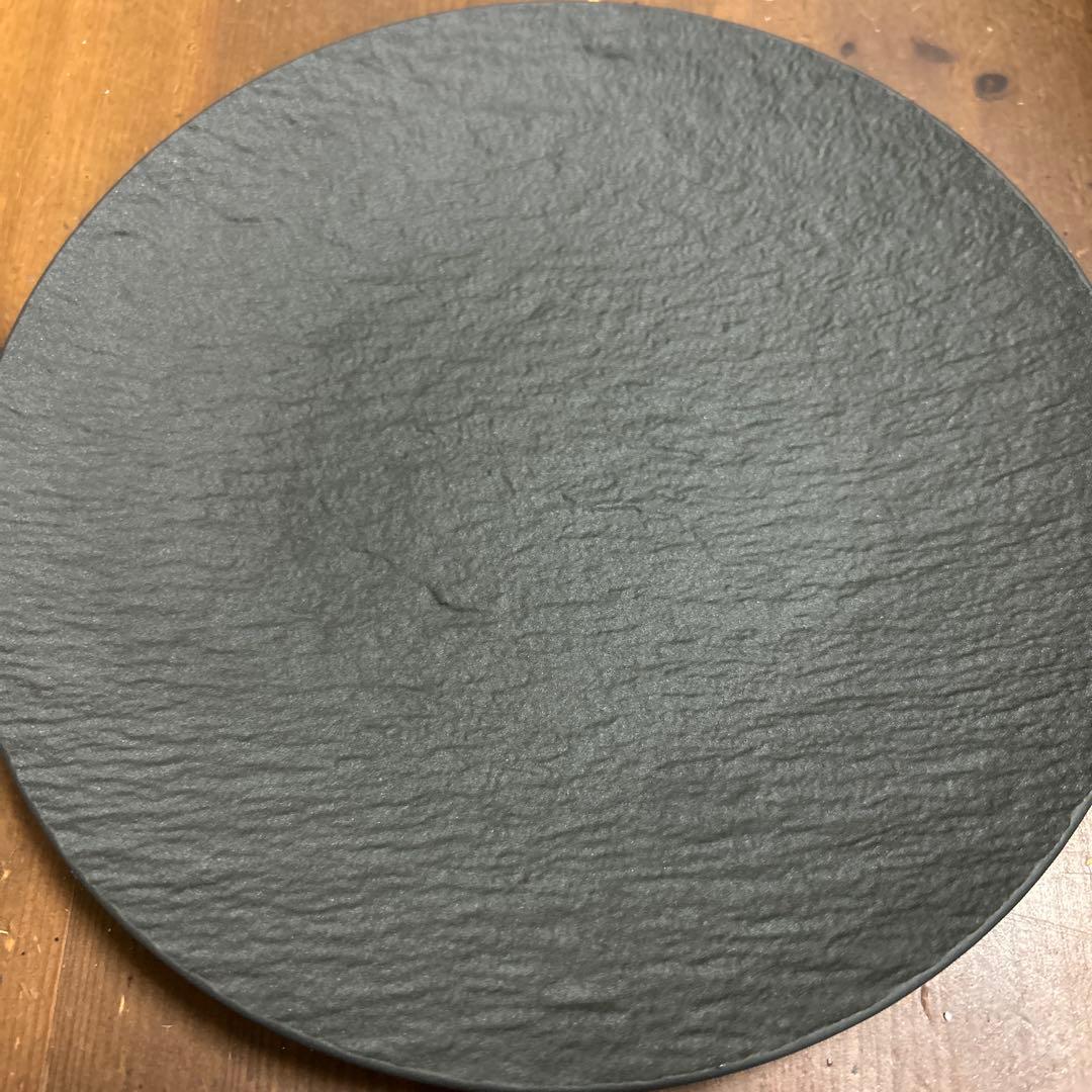 Villeroy & Boch マニファクチャーロックプレート 25cm 白　黒