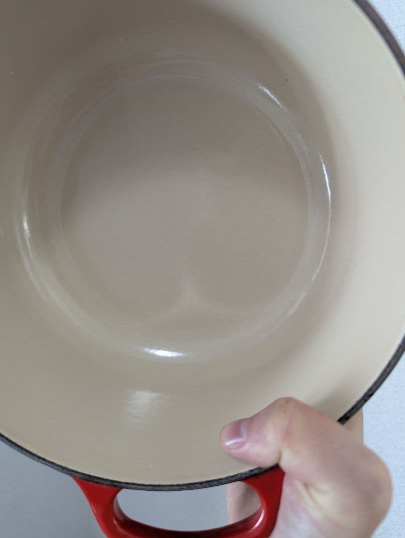 LE CREUSET 両手鍋 20 レッド