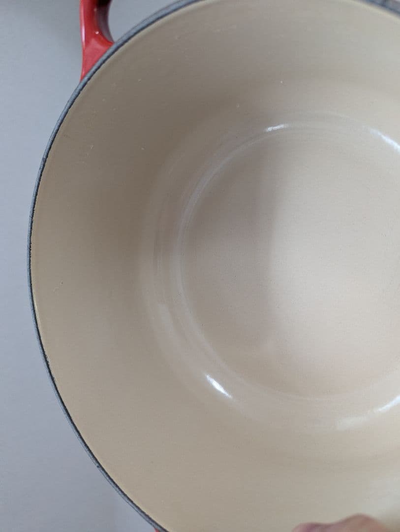 LE CREUSET 両手鍋 20 レッド