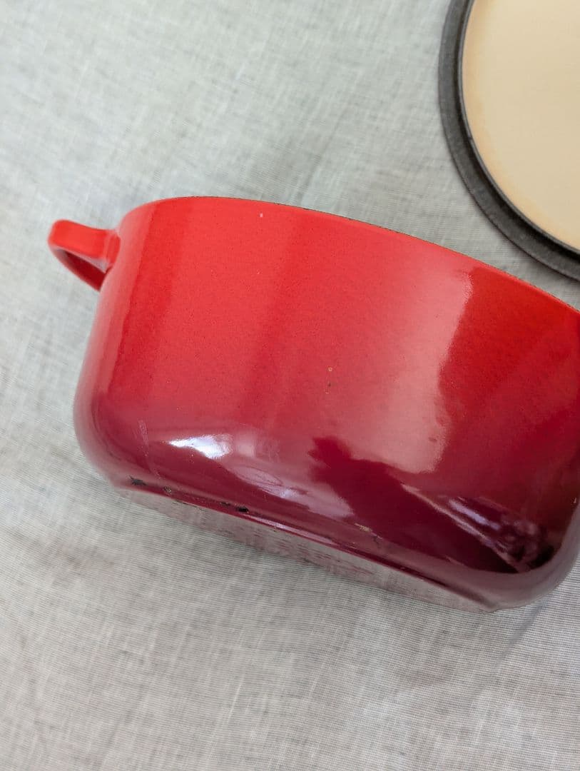 LE CREUSET 両手鍋 20 レッド