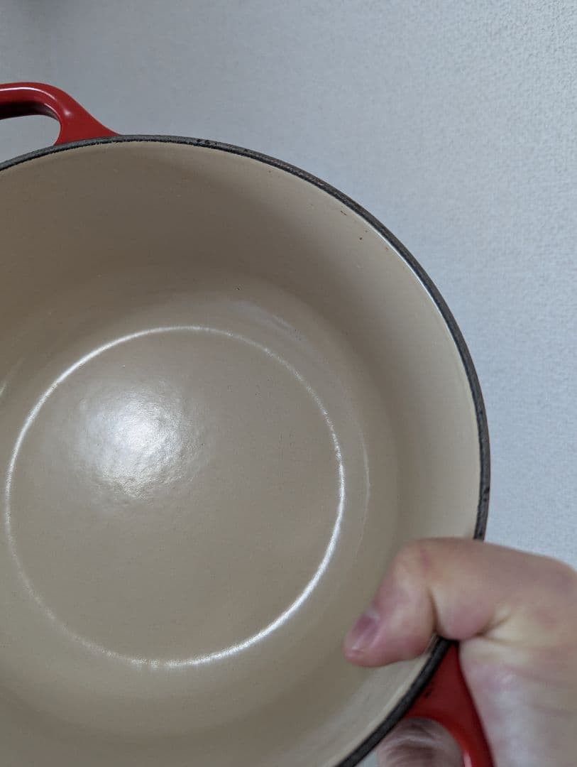 LE CREUSET 両手鍋 20 レッド