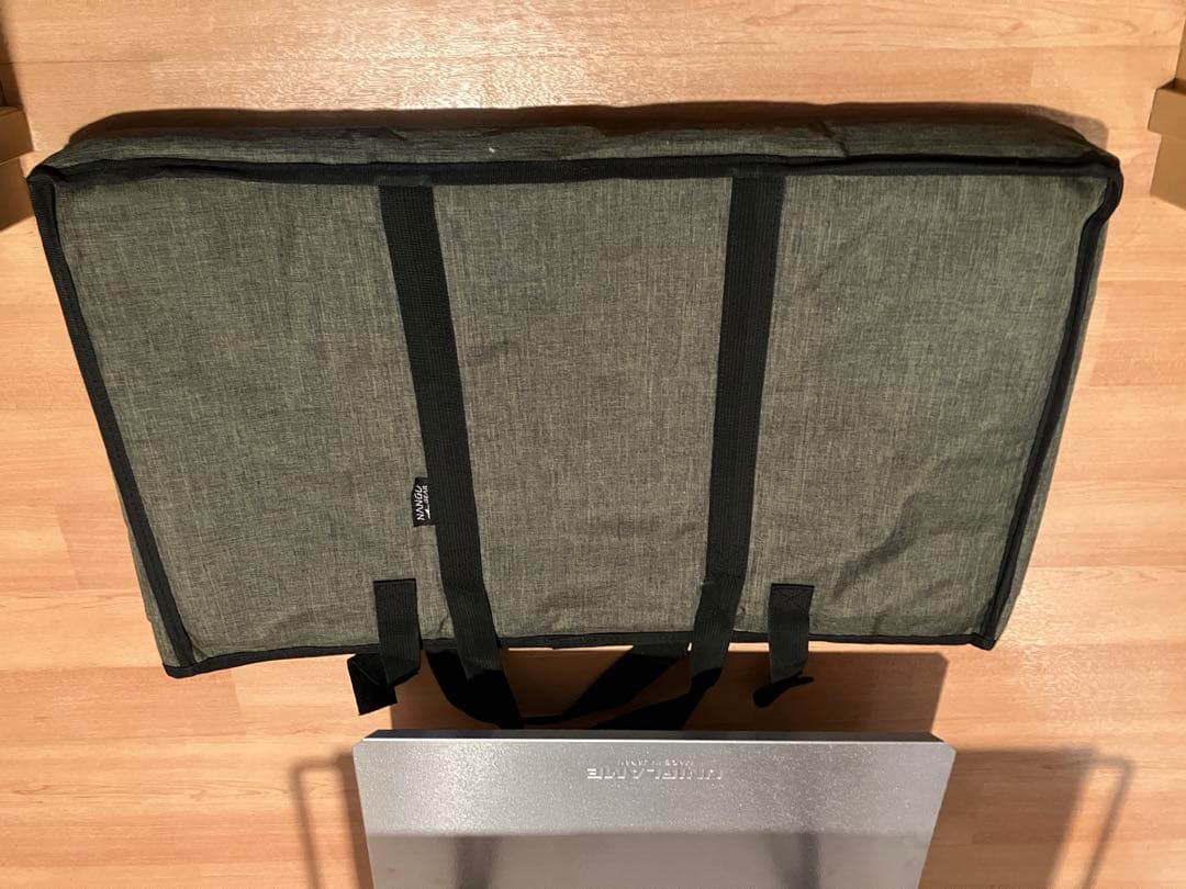 ユニフレーム 焚き火テーブルカスタムサイドバー レッグラック・収納袋付き