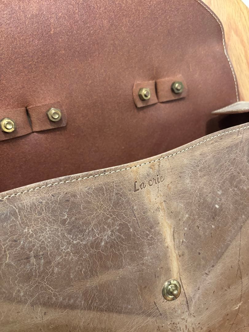 ラクリエthe box Lサイズ　kudu貼り合わせ　ボルト仕様