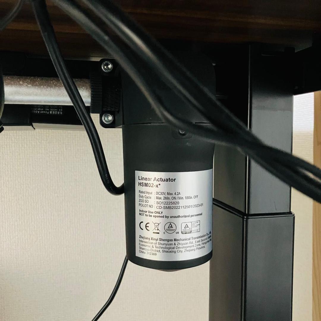 FENGE 昇降デスク 電動 スタンディングデスク 上下昇降デスク 幅120cm