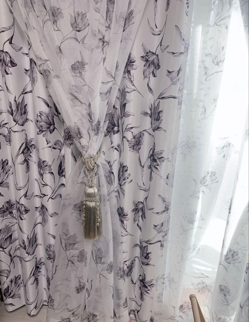 日曜まで　Francfranc カーテン　リリア　セット