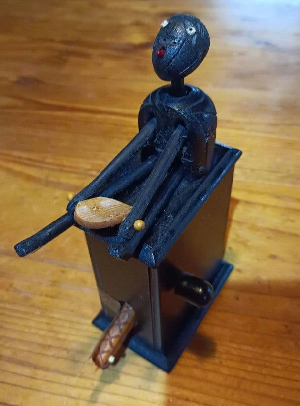 難あり【超貴重】神戸人形　からくり　　手作り2体