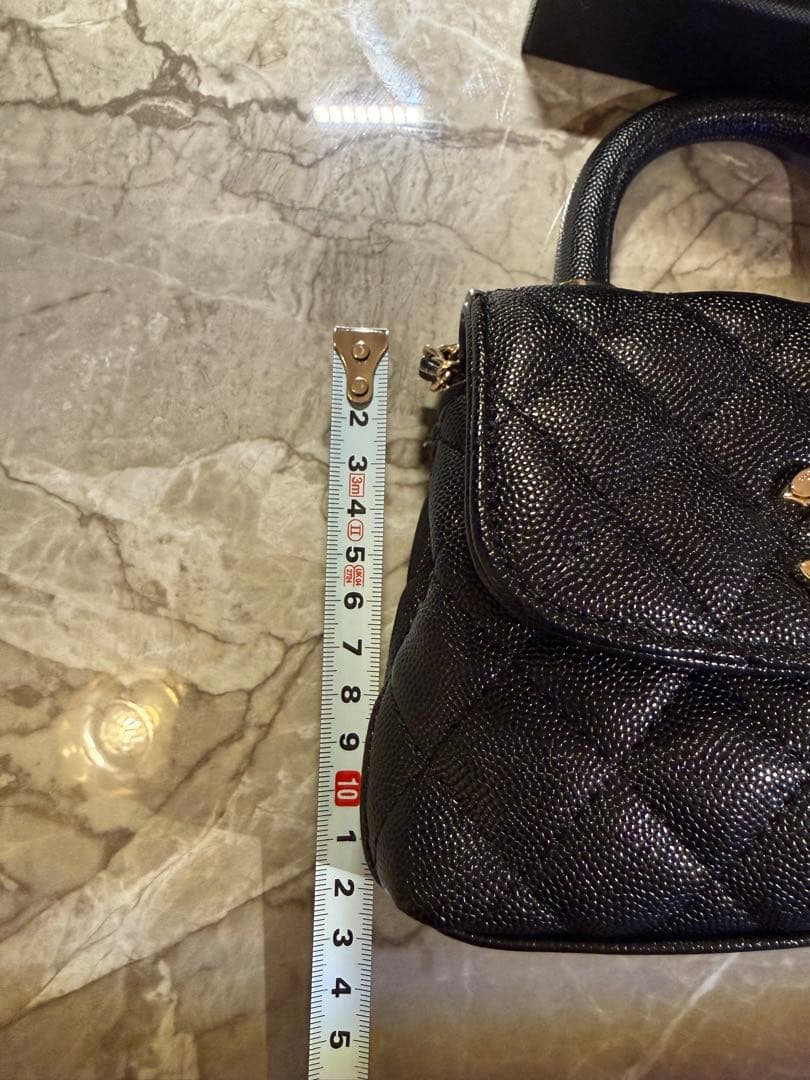 JASMINE　CHANEL ノベルティ ミニ　ブラック ゴールド