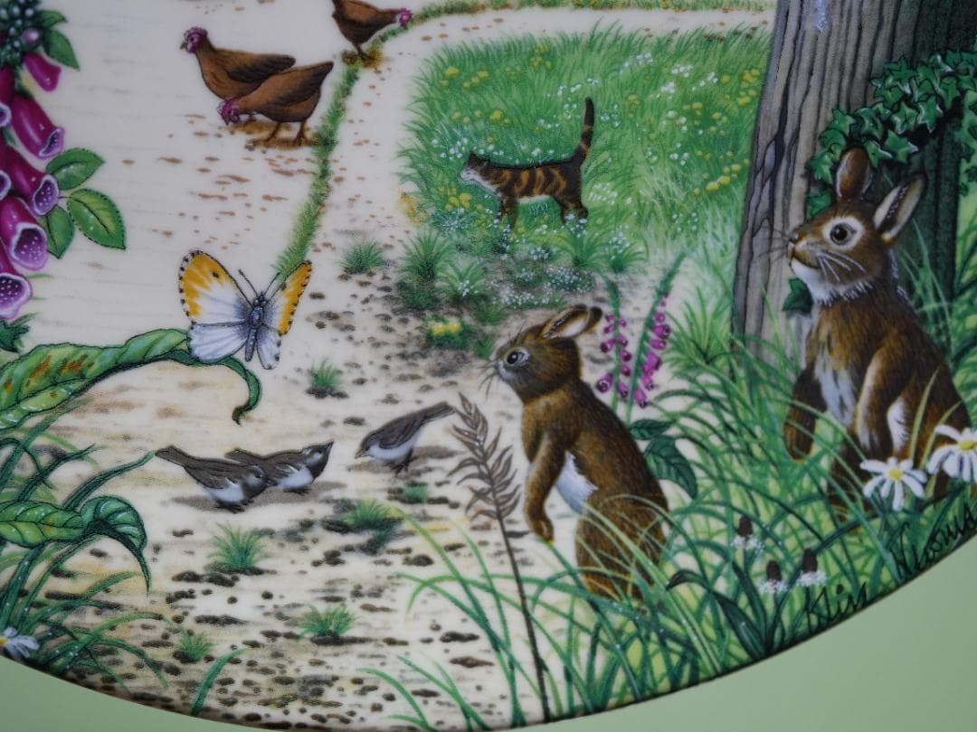  １９８８年限定生産 The Farm Cottage 飾り皿