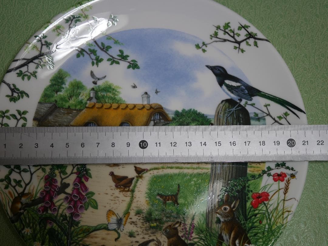  １９８８年限定生産 The Farm Cottage 飾り皿