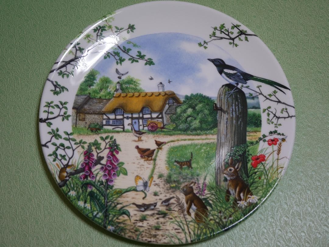  １９８８年限定生産 The Farm Cottage 飾り皿