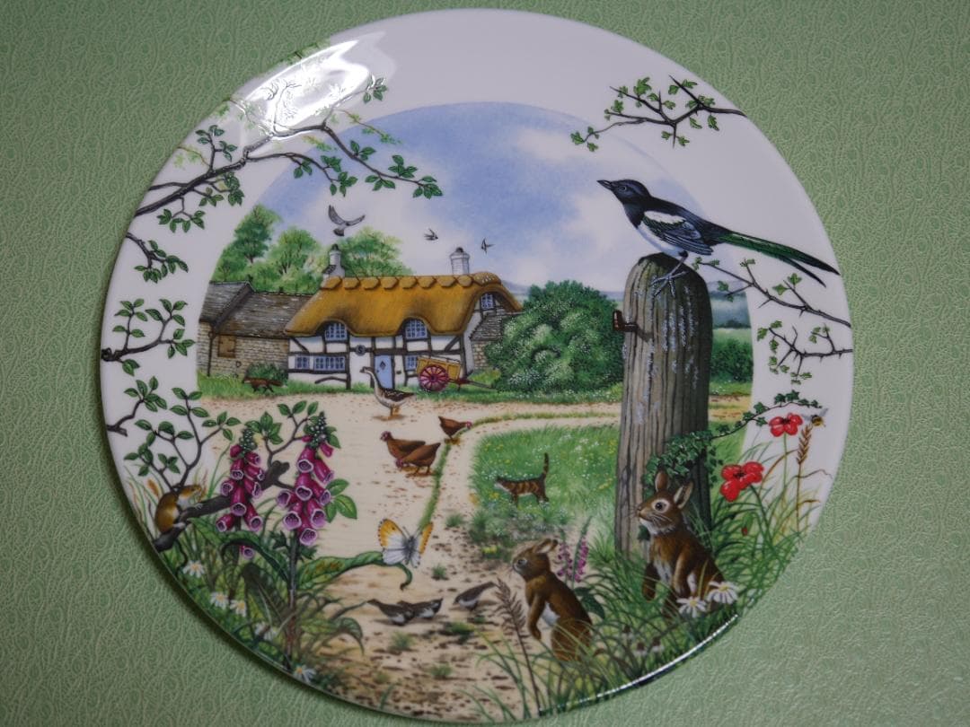  １９８８年限定生産 The Farm Cottage 飾り皿
