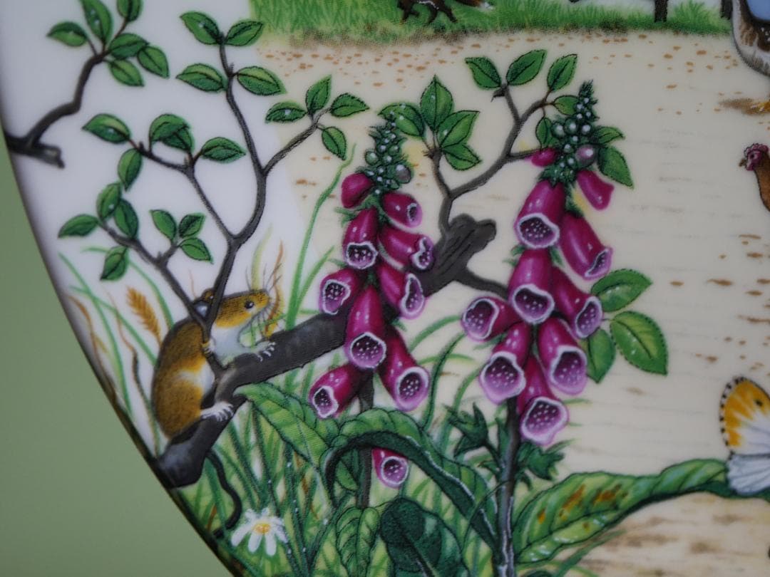  １９８８年限定生産 The Farm Cottage 飾り皿