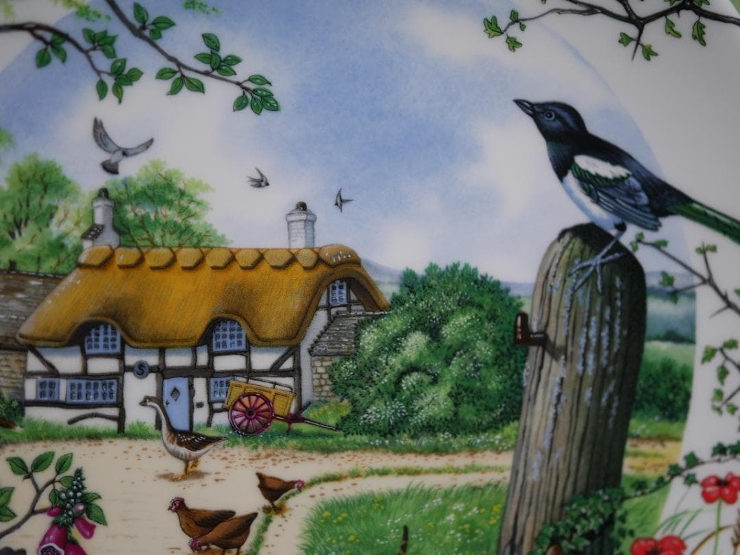  １９８８年限定生産 The Farm Cottage 飾り皿