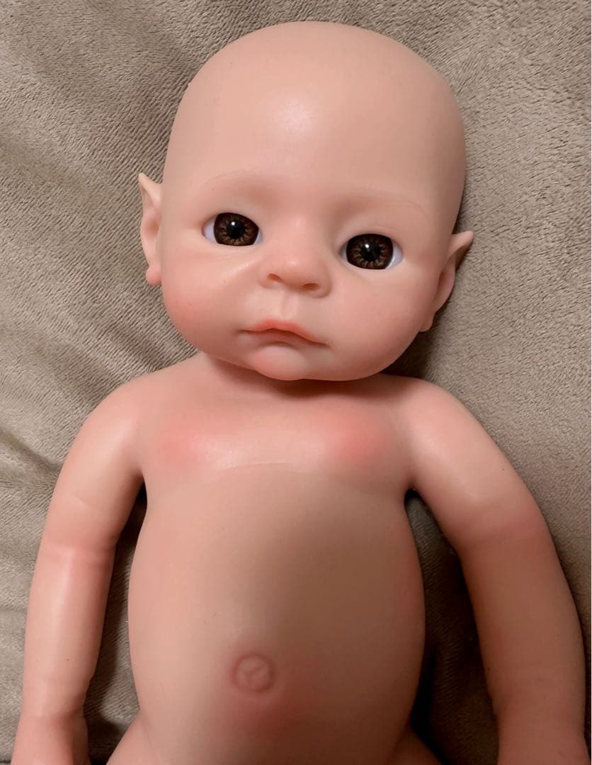 ★新品★リボーンドール フルシリコン 33cm女の子