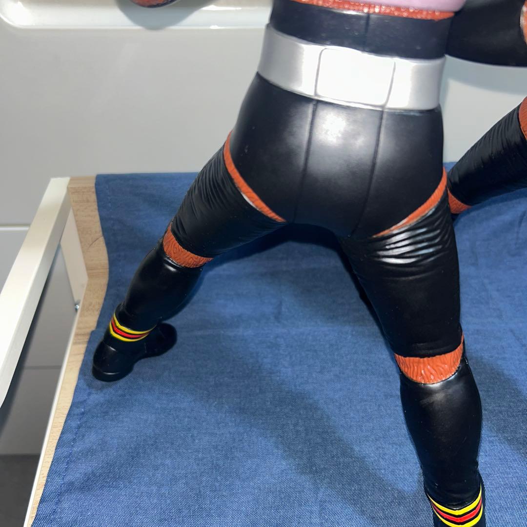 仮面ライダーブラック　ビッグ　ソフビフィギュア　2体