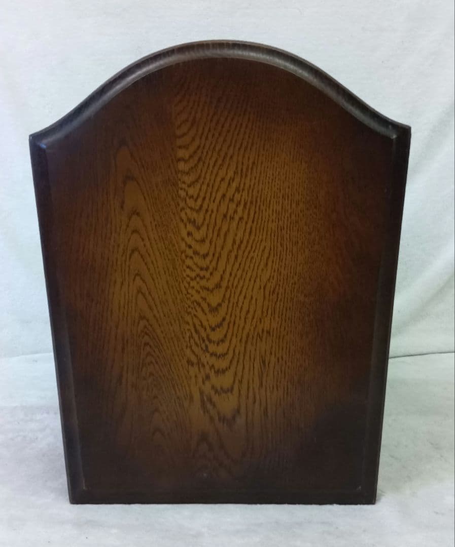 キツツキマーク　飛騨産業　マガジンラック　昭和レトロ　ヴィンテージ　花柄　木製