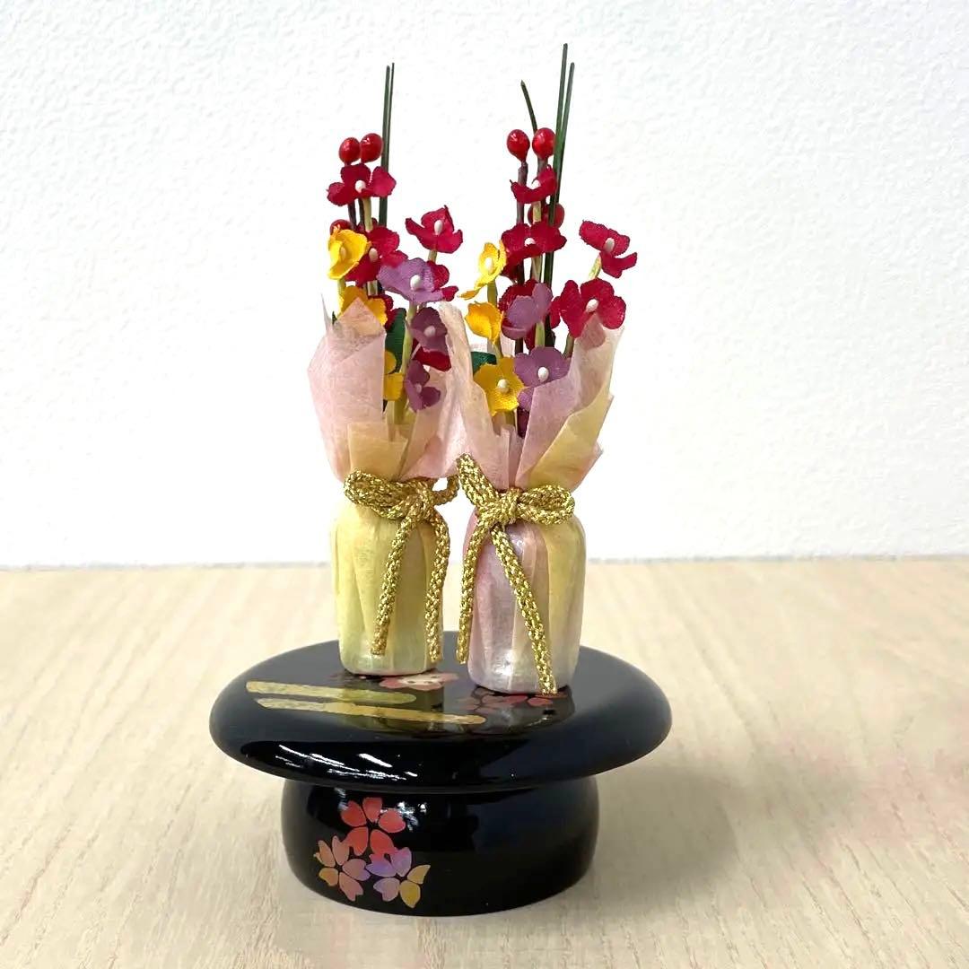 雛人形　桃の節句　雛道具　金箔桜