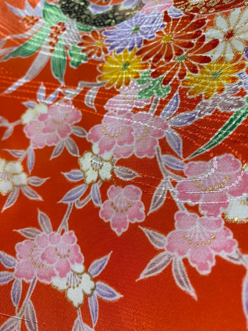 No.233アンティーク子供着物正絹七五三着丈99センチ裄丈43センチ