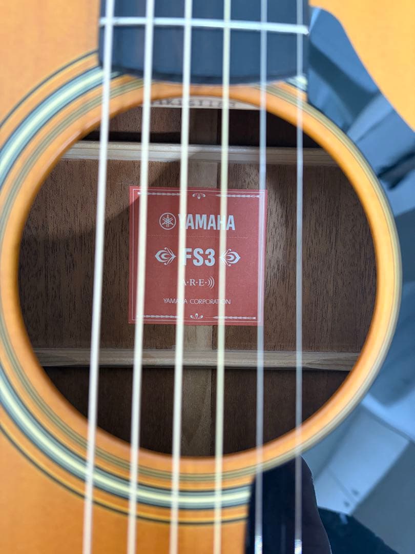 アコースティックギター ヤマハFS3