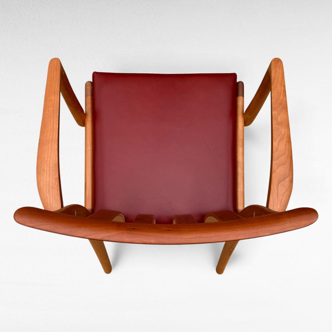 GOJIRA ①美品 ナガノインテリア 高級本革チェア DC322