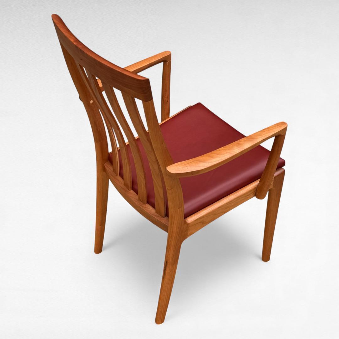 GOJIRA ①美品 ナガノインテリア 高級本革チェア DC322