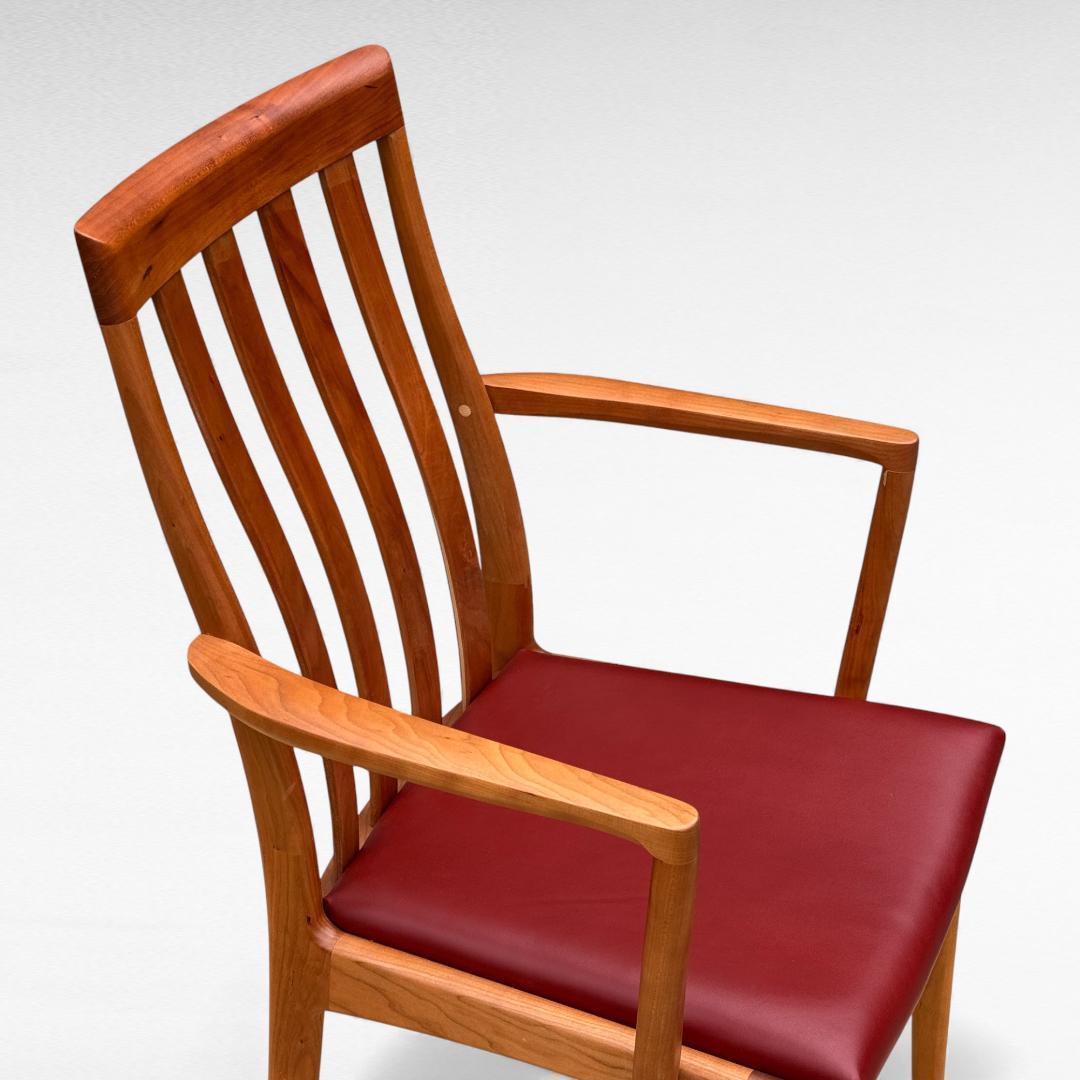 GOJIRA ①美品 ナガノインテリア 高級本革チェア DC322