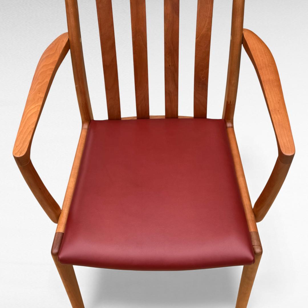 GOJIRA ①美品 ナガノインテリア 高級本革チェア DC322