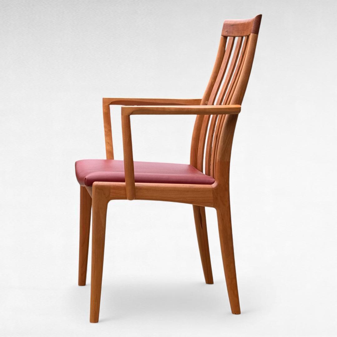 GOJIRA ①美品 ナガノインテリア 高級本革チェア DC322