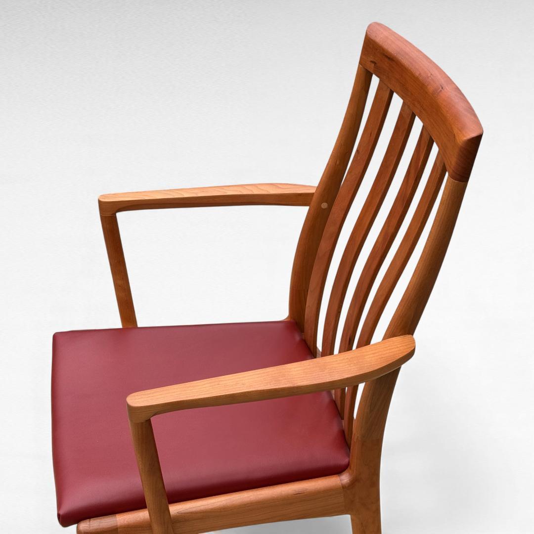 GOJIRA ①美品 ナガノインテリア 高級本革チェア DC322