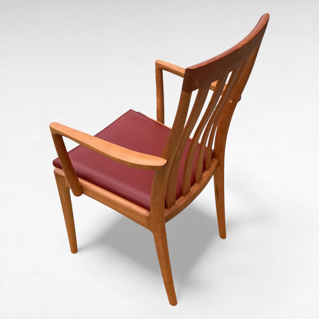 GOJIRA ①美品 ナガノインテリア 高級本革チェア DC322