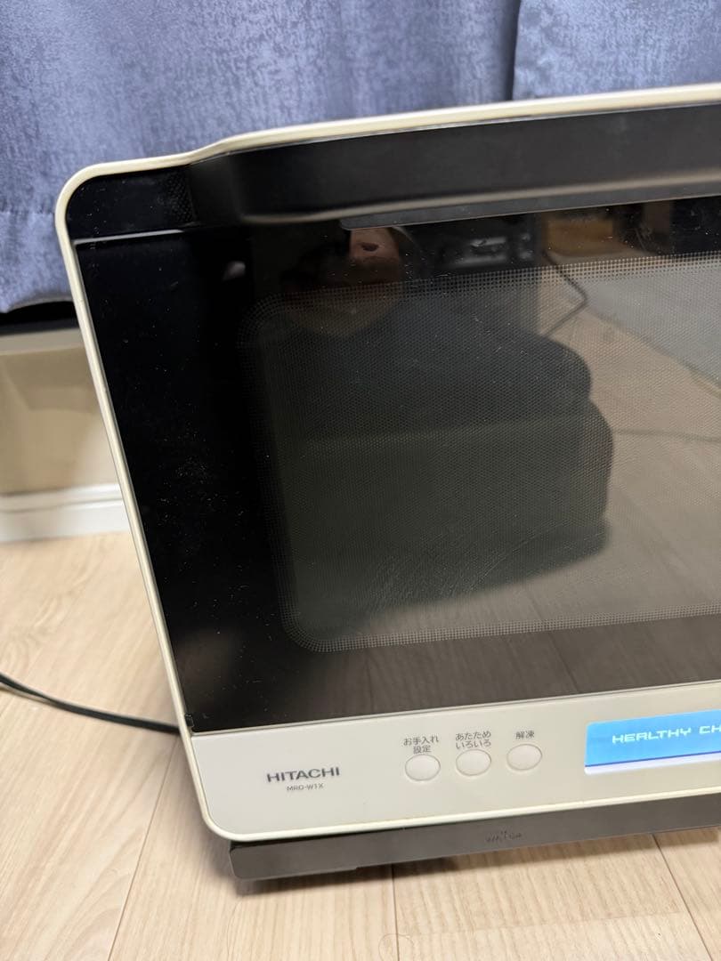 【中古】HITACHI 日立 オーブンレンジ MRO-W1X ホワイト