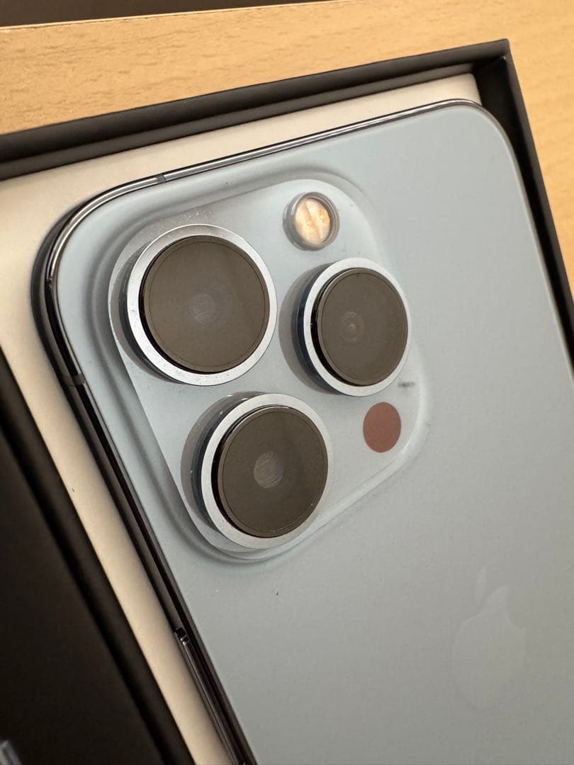新品 バッテリー100% iPhone13Pro 256GB シエラブルー
