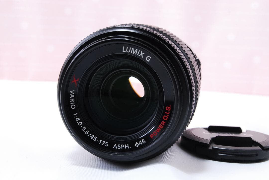 〓望遠ズーム〓パナソニック LUMIX G X VARIO 45-175mm