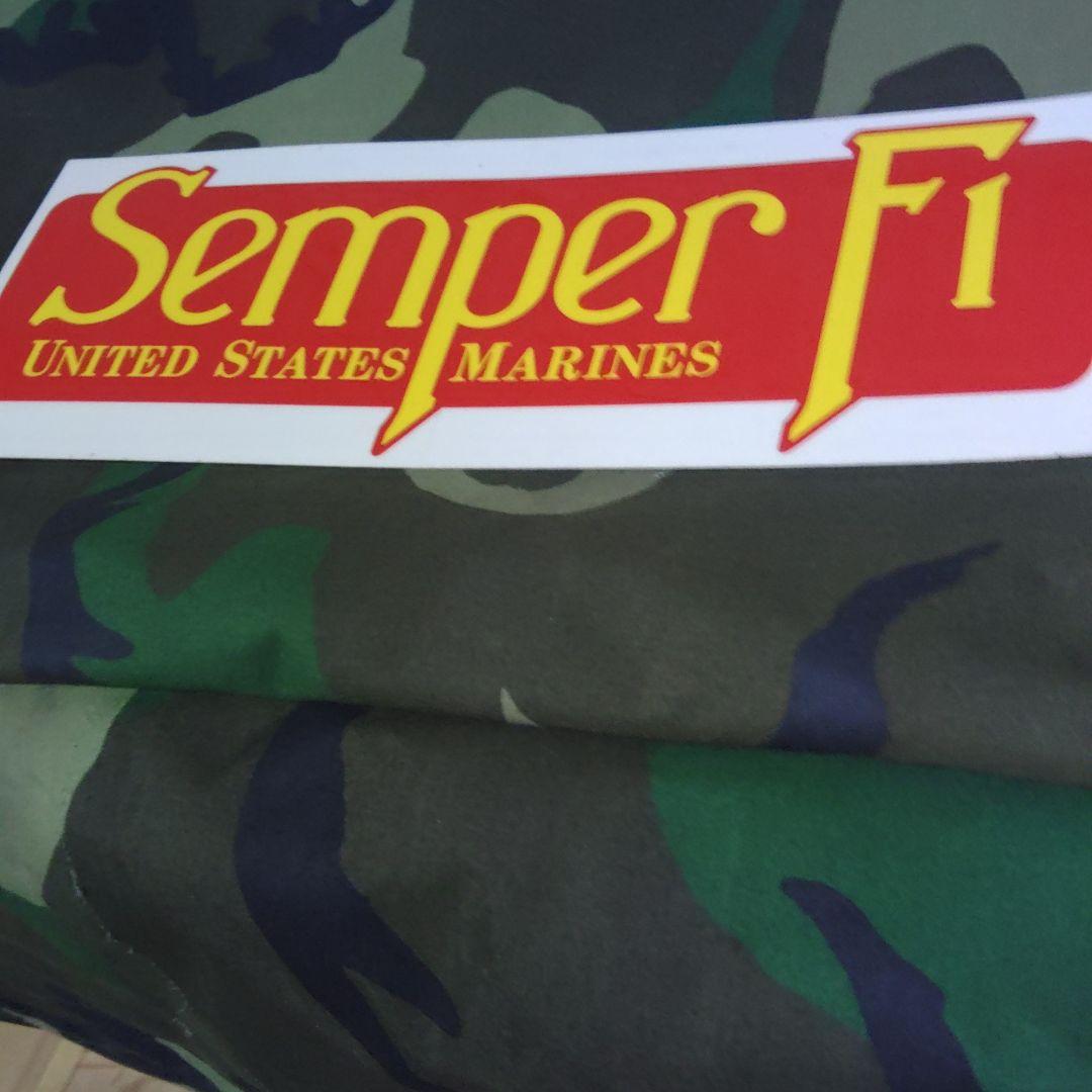 Semper Fi United States Marines ステッカー。