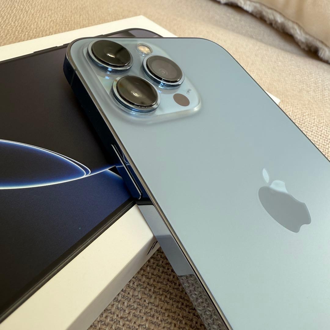 【美品】iPhone13 Pro Max 512GB シエラブルー Simフリー