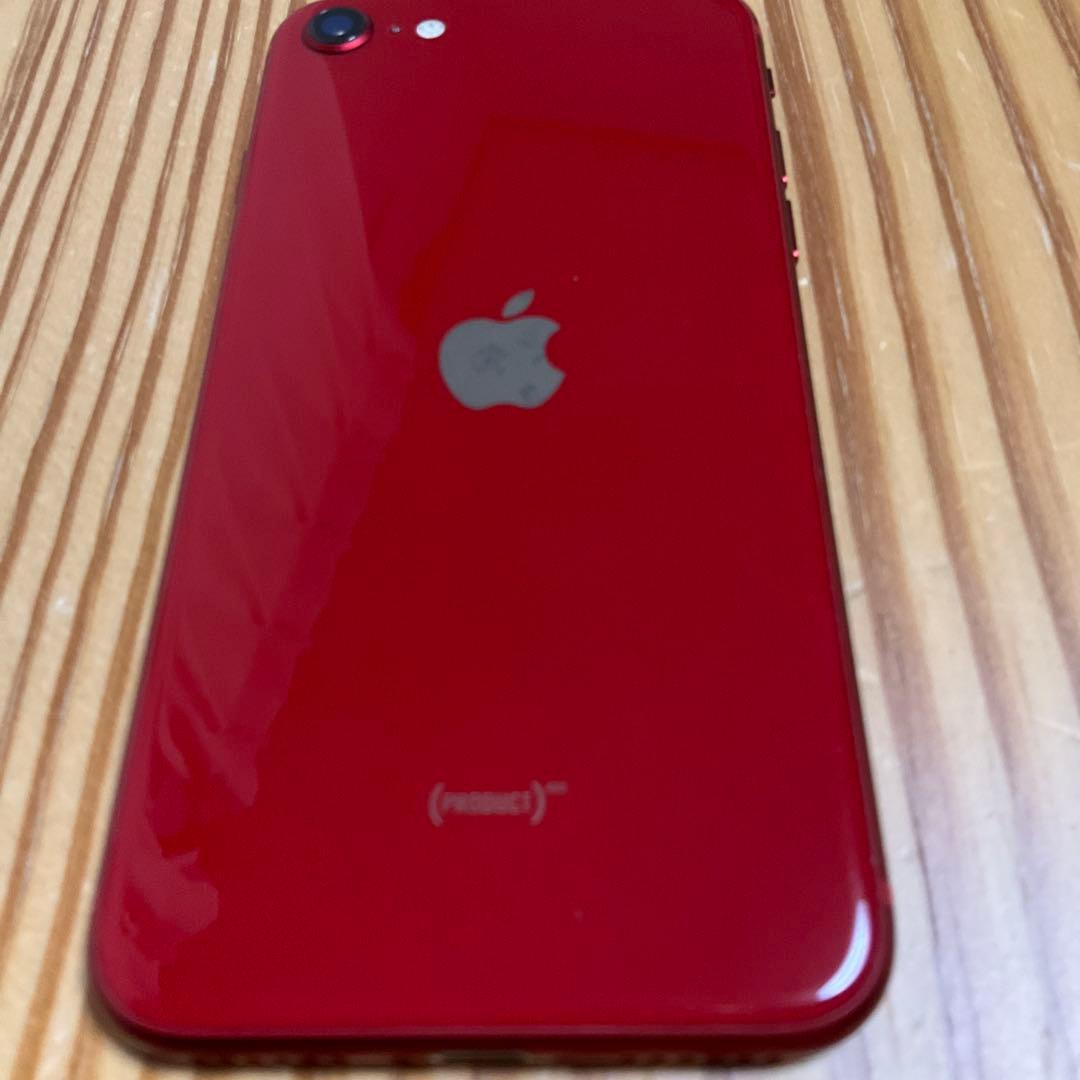 水没品iPhone SE第3世代128ギガ　レッド