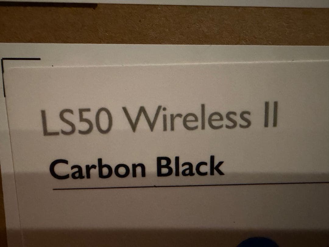 スピーカー・ウーファー KEF LS50 WIRELESS II CARBON BLACK