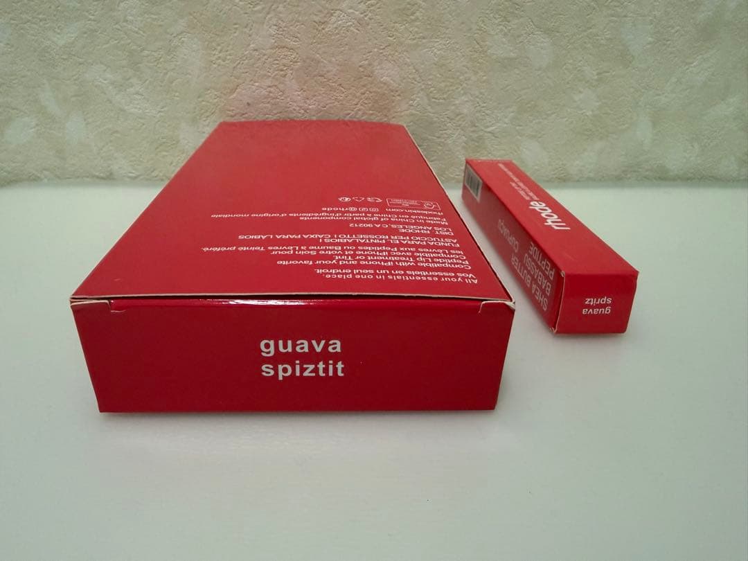 rhode guava spritz ケースリップ付き
