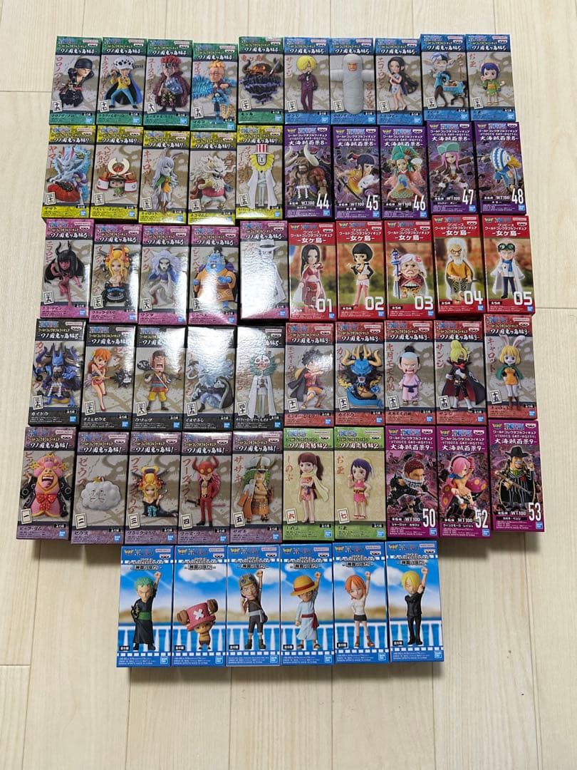 【新品未開封】ワンピース フィギュア ワーコレ122体まとめ売り
