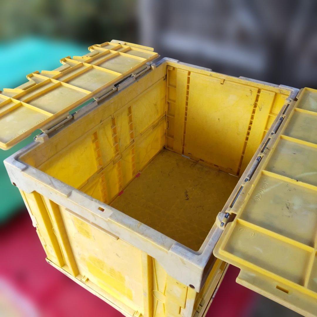 SANYO 花王 INAX 5個セット 通箱 折り畳みコンテナ