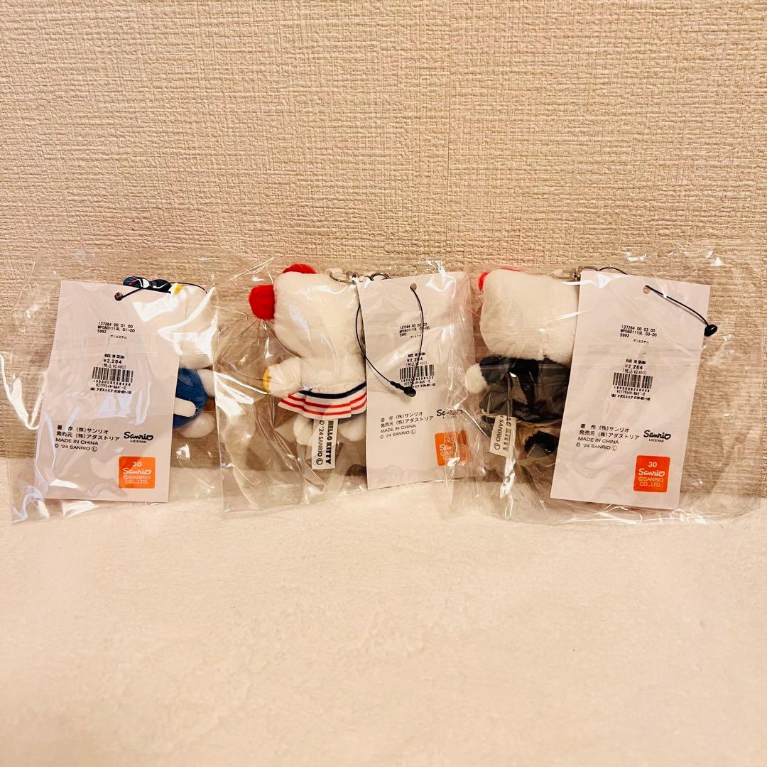 正規品　Me%ローリーズファーム　キティ　テニス　野球　JK制服　キーホルダー