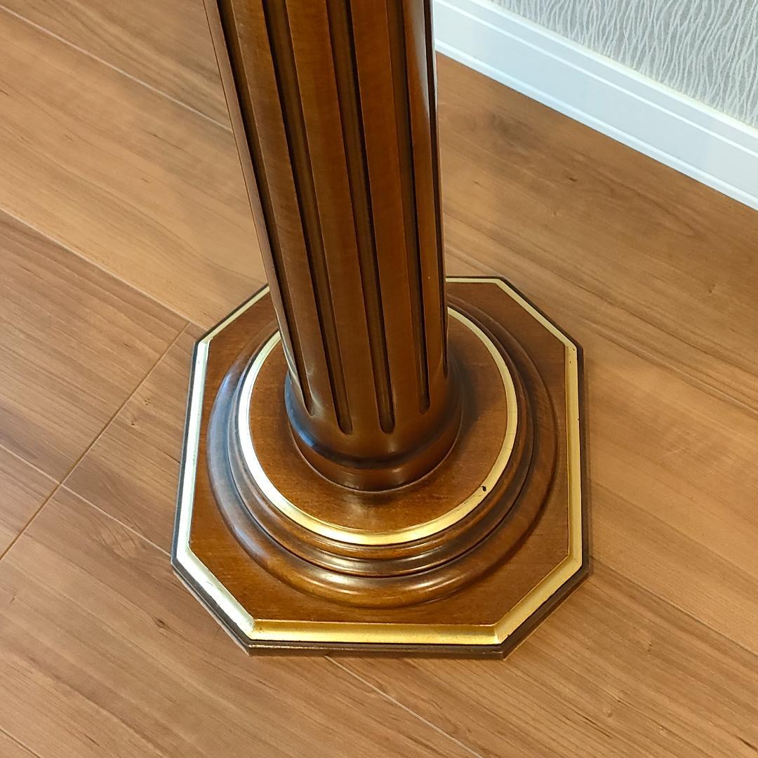 アンティーク　花台　木製　フラワースタンド　飾り台