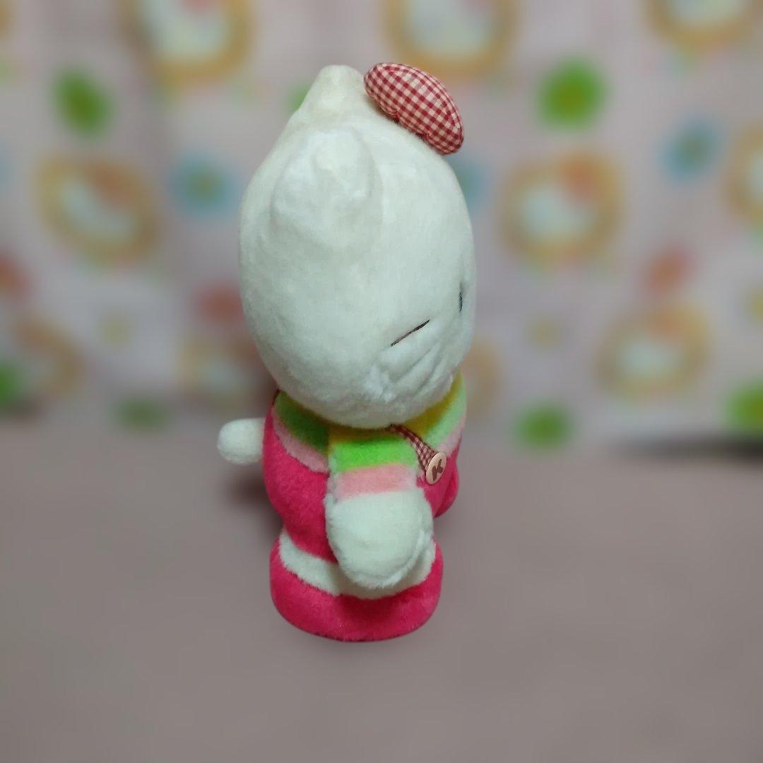 サンリオ　ハローキティ　大きめぬいぐるみ　スタンディング　大　レトロ