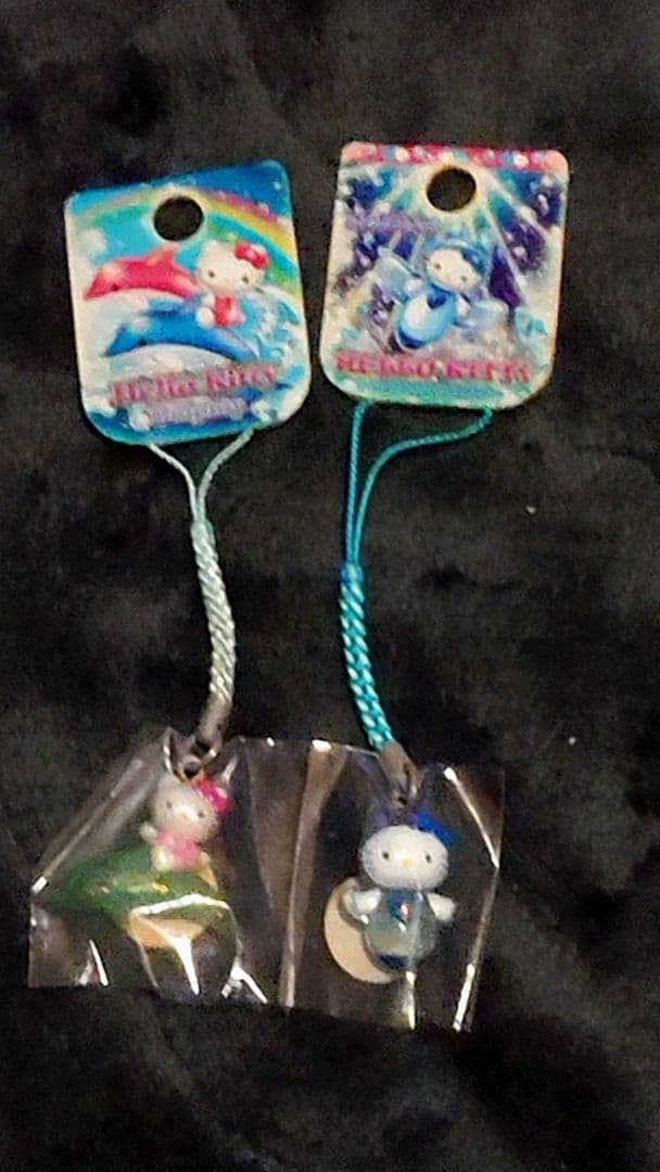 ヨ*ー様 ご当地キティちゃん ストラップ7個セット　レア